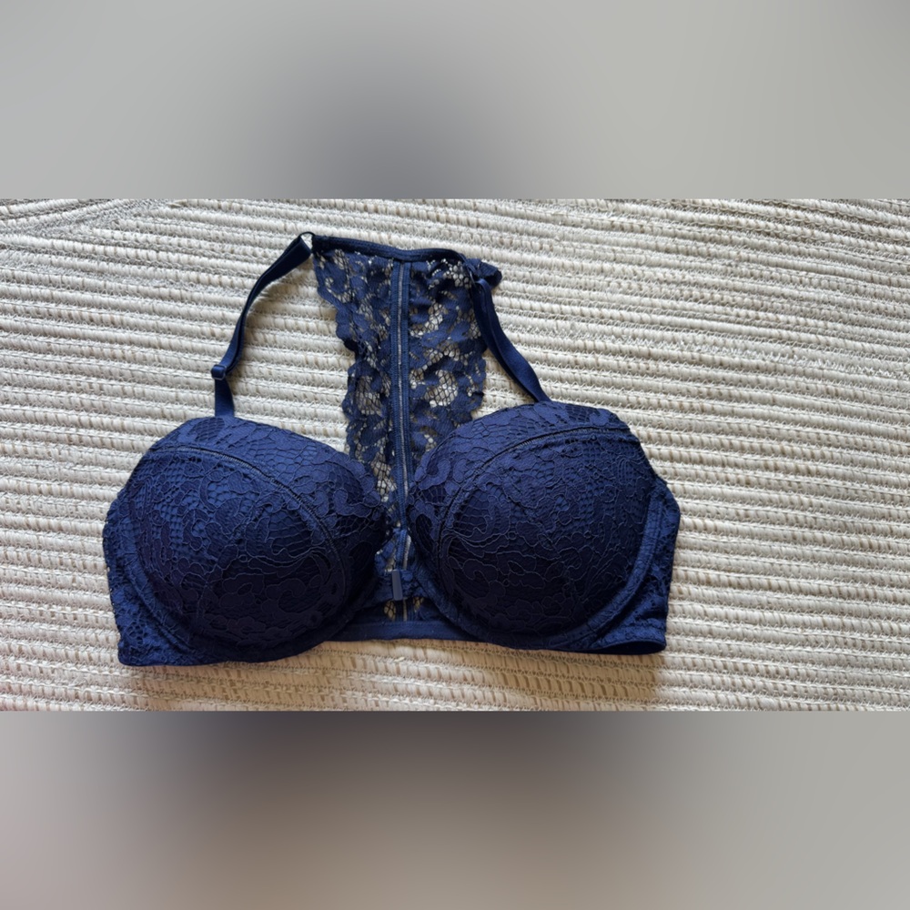 Victoria's Secret Blue Lace Bra Intimates